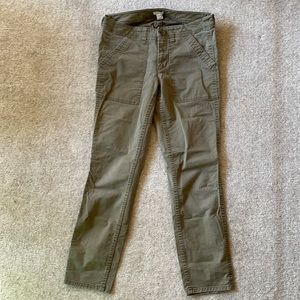 J crew army pants